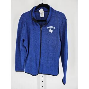 KA for Her Knights Blue Heathered Polyester Air Force Full-Zip Jacket Size 2XL